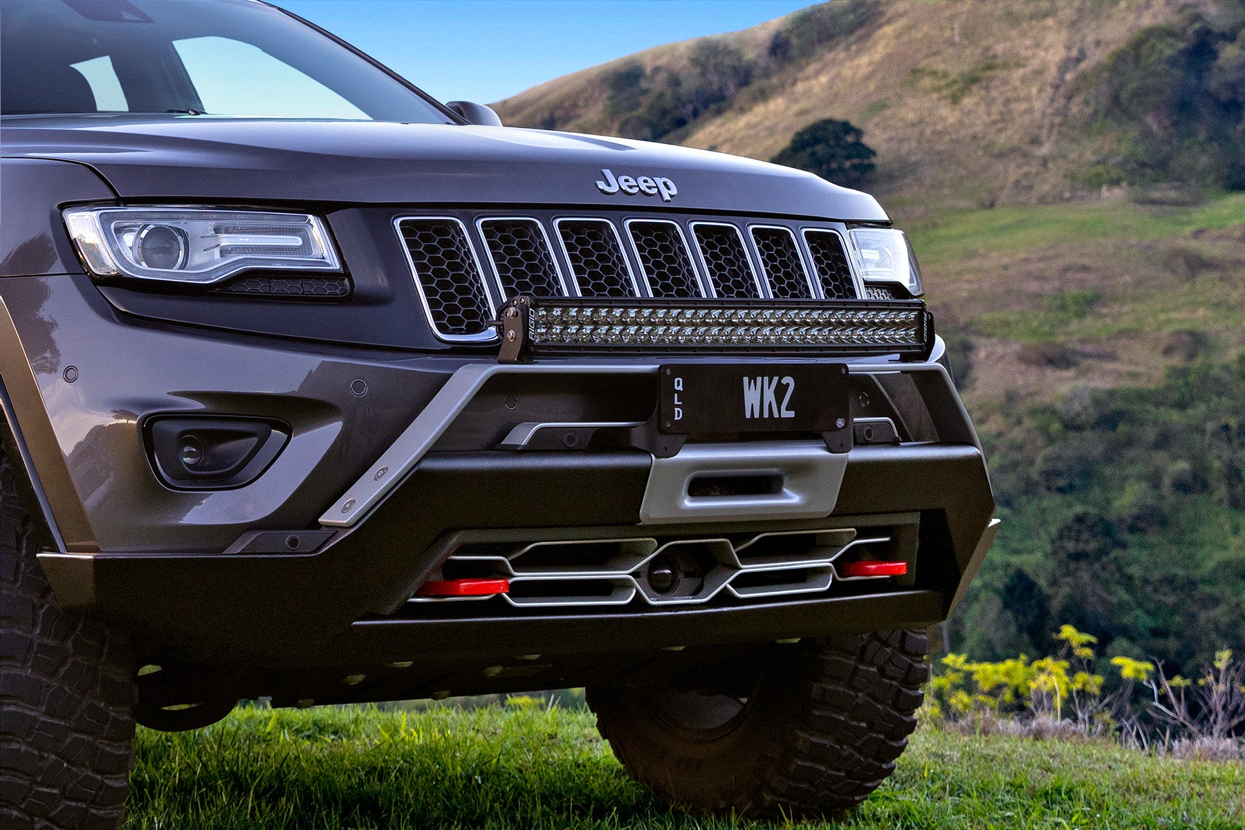 WK2 OFF ROAD FRONT BUMPER